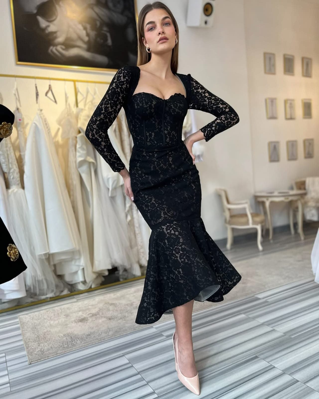 Dentelle Noire Dress